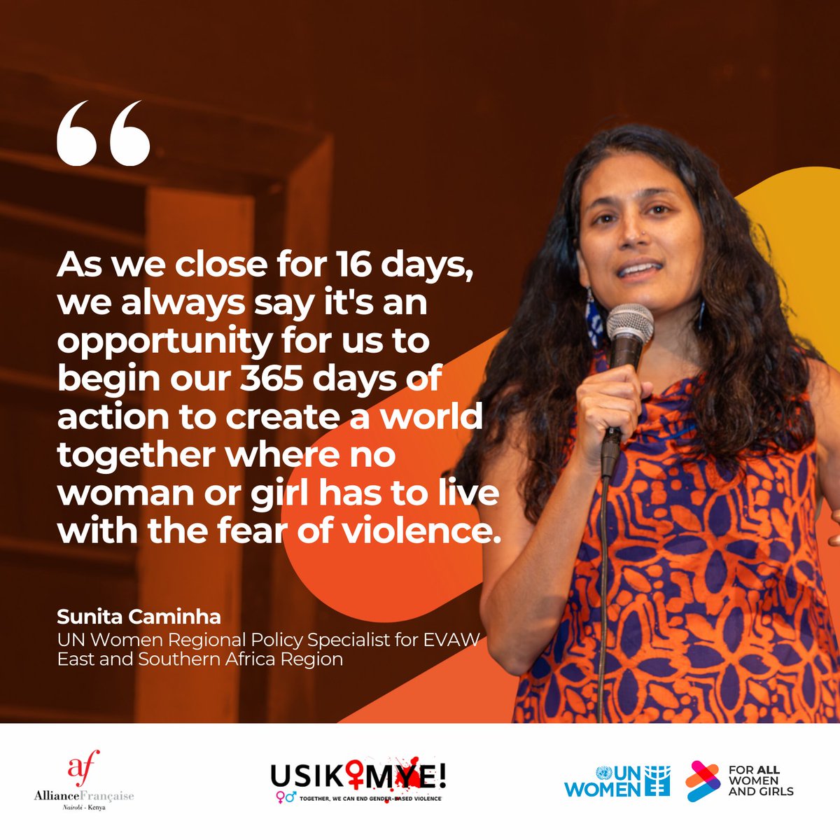unwomenafrica's tweet image. #16days is a year round engagement, especially this year's theme on ending technology facilitated gender based violence. 
@SunitaCaminha @usikimye @AFKenya