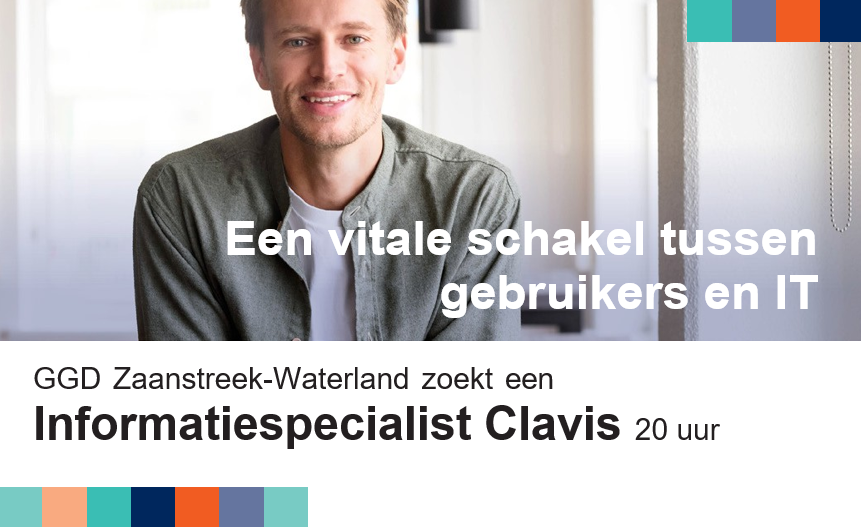 ❗Vacature alert: Informatiespecialist Clavis
✔️Heb je een hbo werk- en denkniveau, liefst aangevuld met opleidingen in functioneel beheer?
✔️Heb je kennis van BiSL?
✔️Ben je bovendien een ervaren, zorgvuldige, collegiale en klantgerichte probleemoplosser?
ggdzw.nl/over-ggd-zaans…