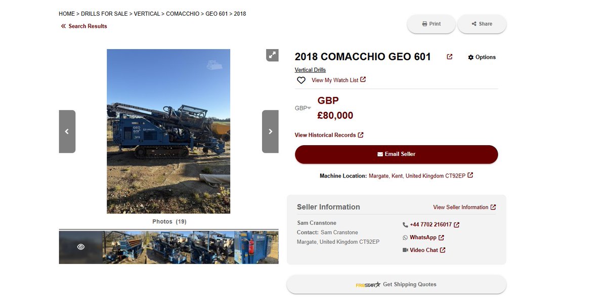 💥𝐒𝐔𝐂𝐂𝐄𝐒𝐒 𝐒𝐓𝐎𝐑𝐘 💥
Sam sells his machine in less than 2 weeks with Machinery Trader, for just under asking price! He said he’ll definitely be back with more.

Do you have unwanted machinery you need to sell in 2025? Start by clicking here: ow.ly/WqPF50Sx7HR