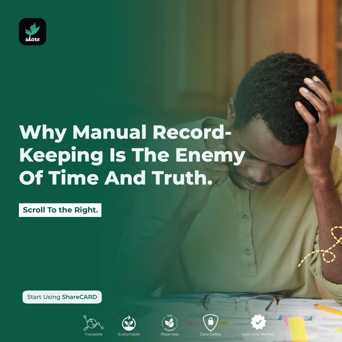 sharecard_app's tweet photo. Free your team from time-consuming paperwork.
#PaperlessOffice #OperationalUpgrade #TimeEfficiency #ShareCARD https://t.co/Z619sUMbts