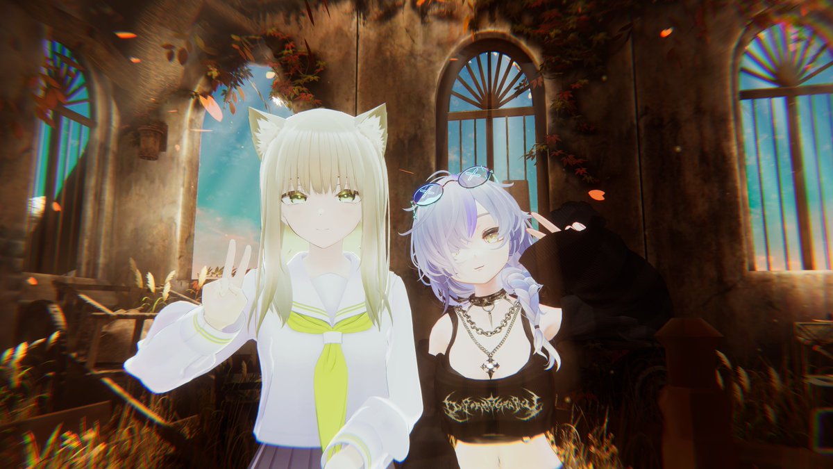 mgrkdo's tweet photo. #2025年11月VRC同期会 の主催を、Cotovuki さん( @Cotovuki2003 )がやってくださることになりましたー。
運営を、Cotovukiさんに移譲いたします。

Cotovukiさんと、副主催のkurimusさん。

2025年11月VRC同期会のVRCグループはこちらです。
https://t.co/990B9hjk8R https://t.co/CqOpI8lR5e
