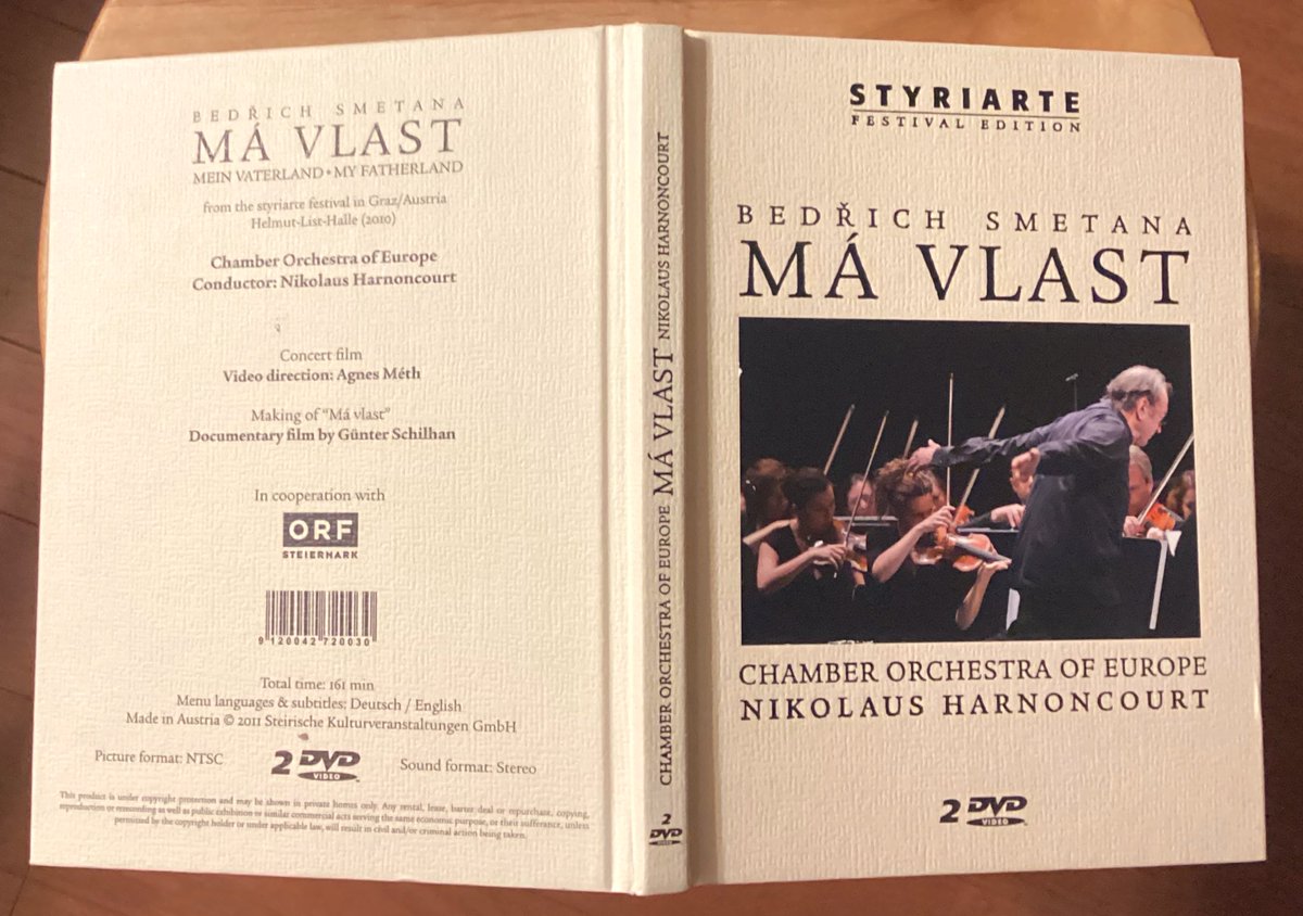 今夜の音楽、久しぶりに、スメタナ：交響詩『わが祖国』を