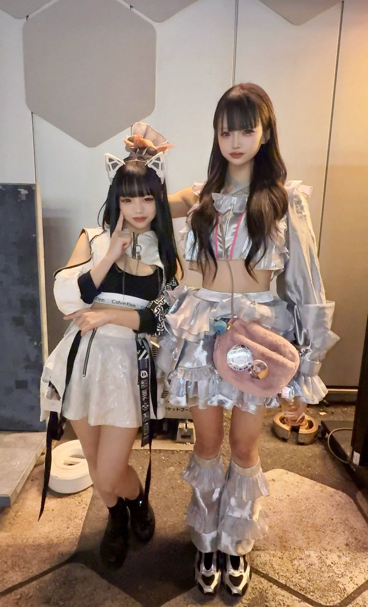 20cm差なの今知りました💖凸凹姉妹💖