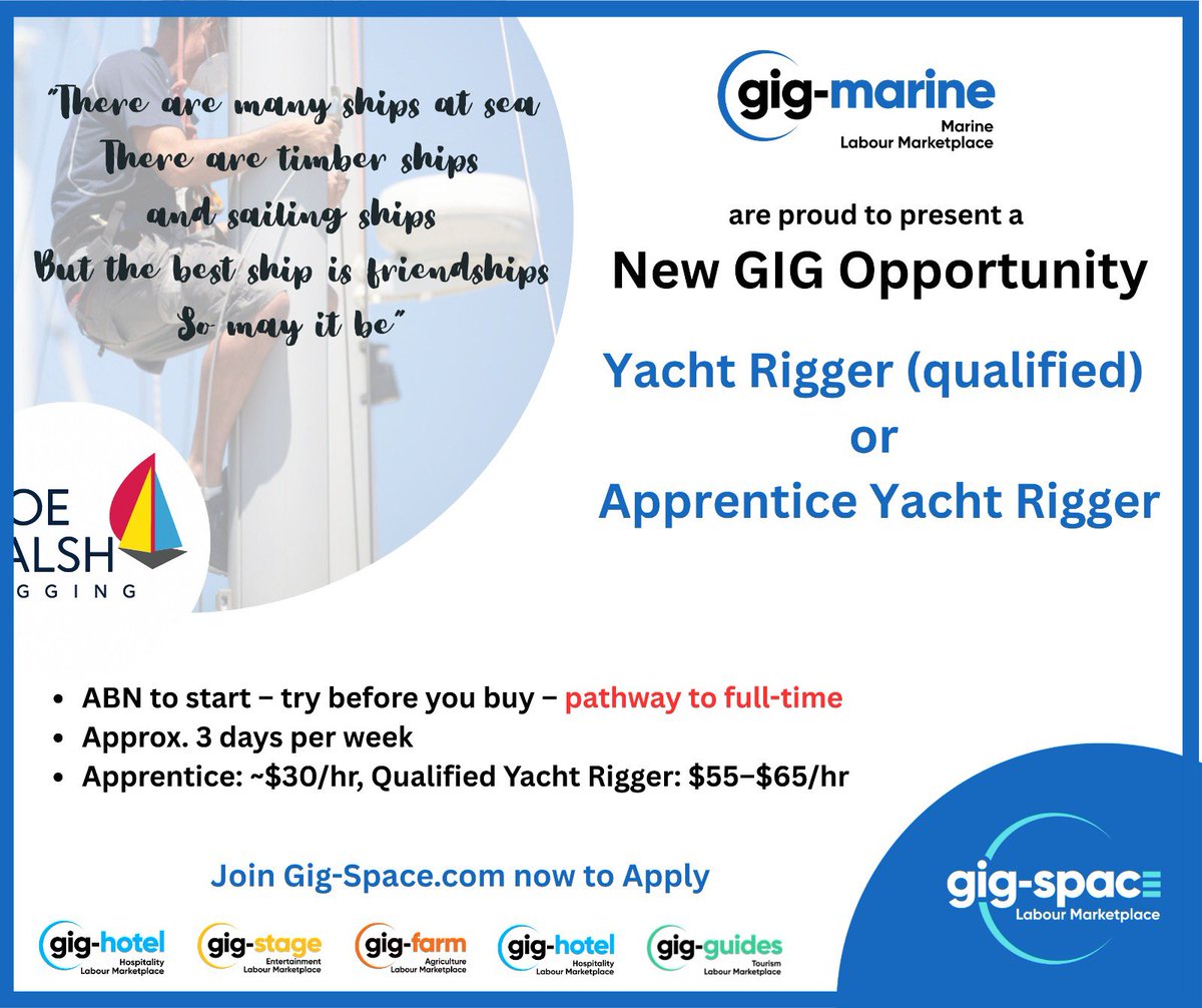 GigSpaceCom's tweet photo. 🚀 GigSpace is cooking.
Real jobs posted.
Real gigs filled.
Real connections being made.
Today we’re posting another real marine role 👇
Revenue → utility → $GIG.
We’re building first.
The green candles follow. 🌱
#GigSpace #RealUtility #Web3Jobs #GIG https://t.co/xlcq202zeh