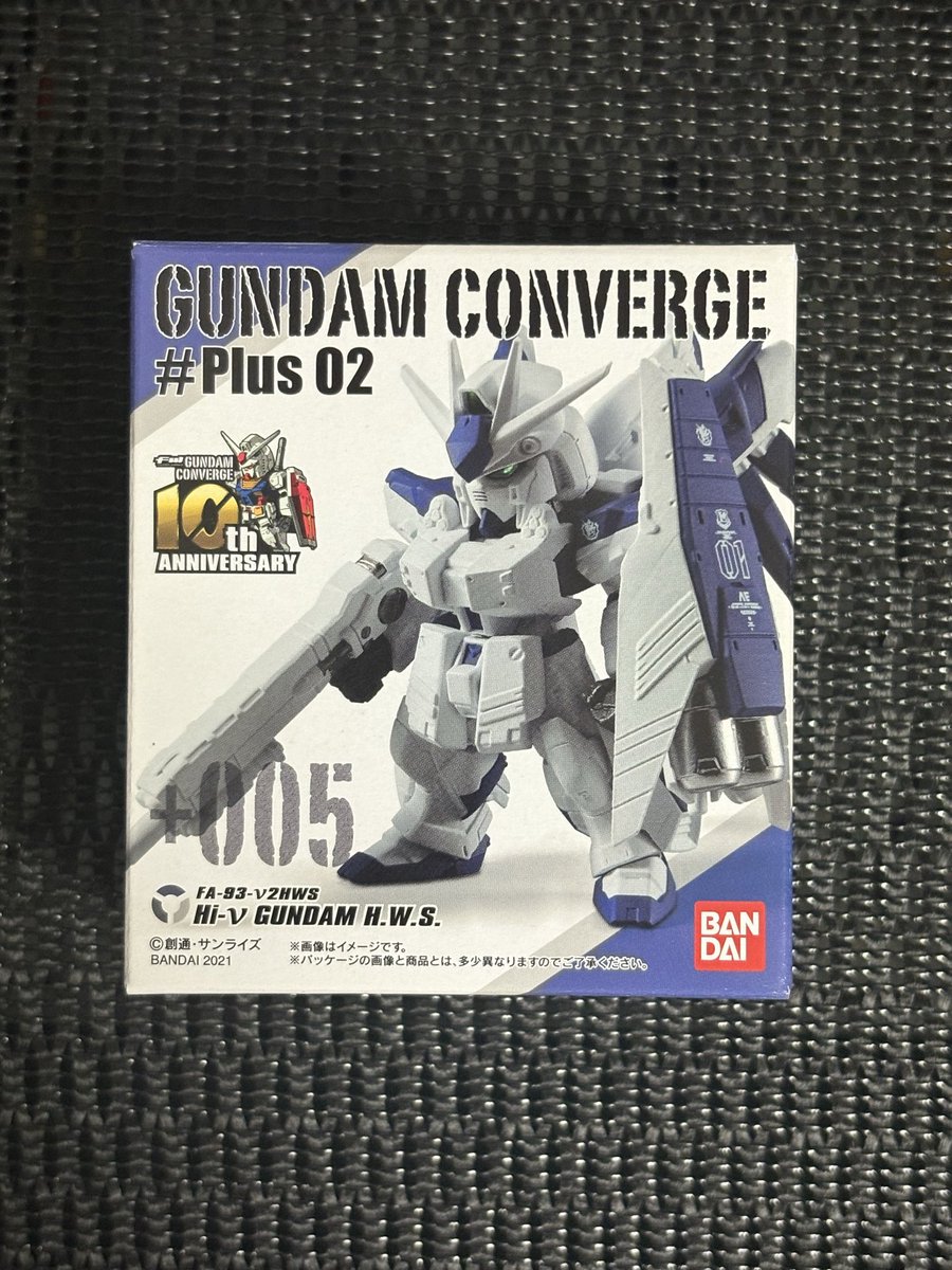 mikkun24_'s tweet photo. GUNDAM CONVERGE #Plus02
+005 Hi-νガンダム(H.W.S.装備型)

CCA-MSVから参戦。Hi-νは何度かリリースされているがH.W.S.は初。ボリュームもさることながらカラーリングも細かくν好きにはたまらない。02弾から拡張パーツがラインナップされ更にボリュームアップできる。

#ガンダム
#ガンダムコンバージ https://t.co/YmIpK3auGe