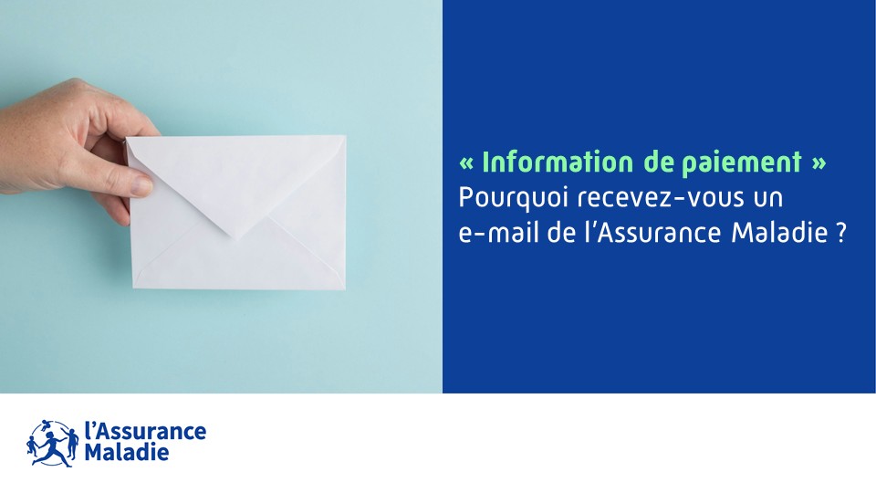 Lutte contre les #fraudes | Vous avez reçu un e-mail « Information de paiement » de l’Assurance Maladie ?

🔍 Ce message vous invite à consulter vos remboursements sur votre compte ameli, dans une démarche de transparence et de lutte contre la fraude.

🌐 urlr.me/yQhxcY