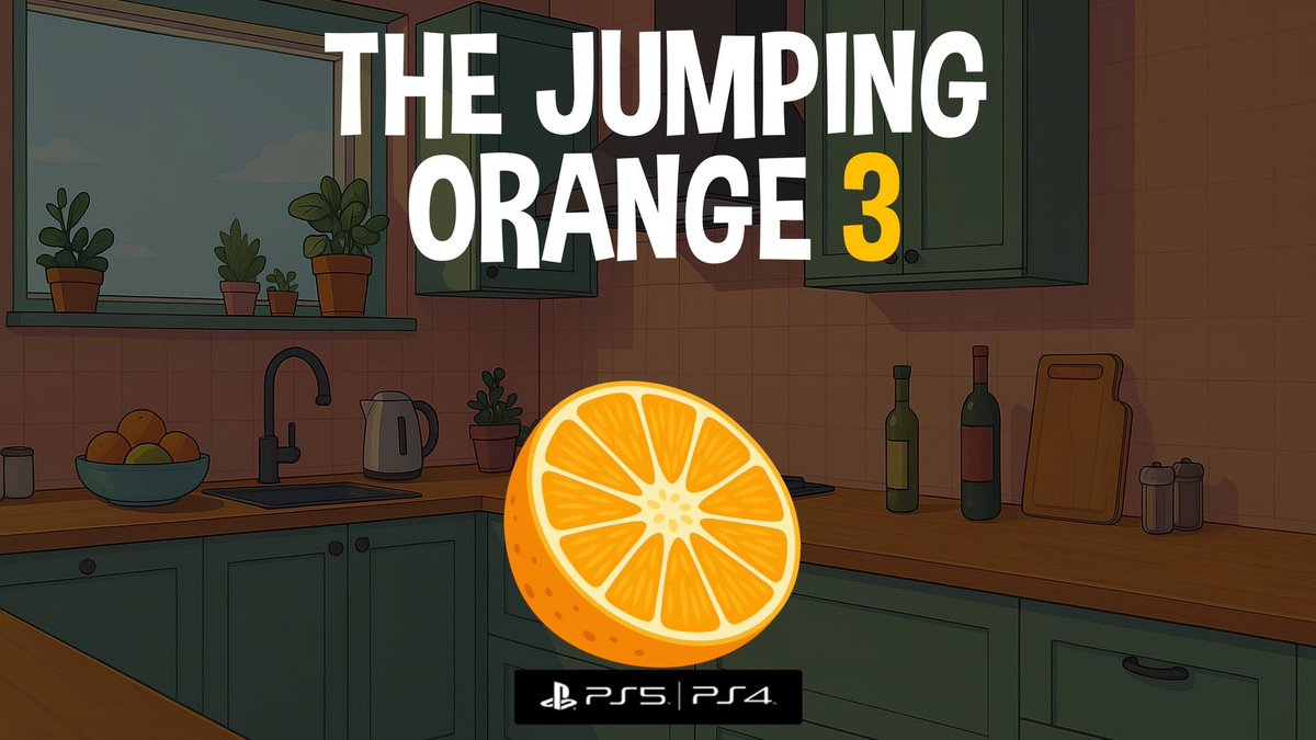 #TheJumpingOrange3 GIVEAWAY ☺️

🎁 Win PS4/PS5 Keys (CrossBuy):
5x EU 🇪🇺  | 5x NA 🇺🇸

✨ To Win: 
❤️ Like 
🔁 Repost 
👤 Follow <a href="/marcelreise11/">Marci‘s Life</a> &amp; <a href="/ThiGames_DE/">ThiGames</a> 
💬 Comment 🇪🇺 or 🇺🇸 
🔖 Tag a Friend 

⏰ Ends: Sunday (21.12.) – 20:00 CET
🍀 Good luck!