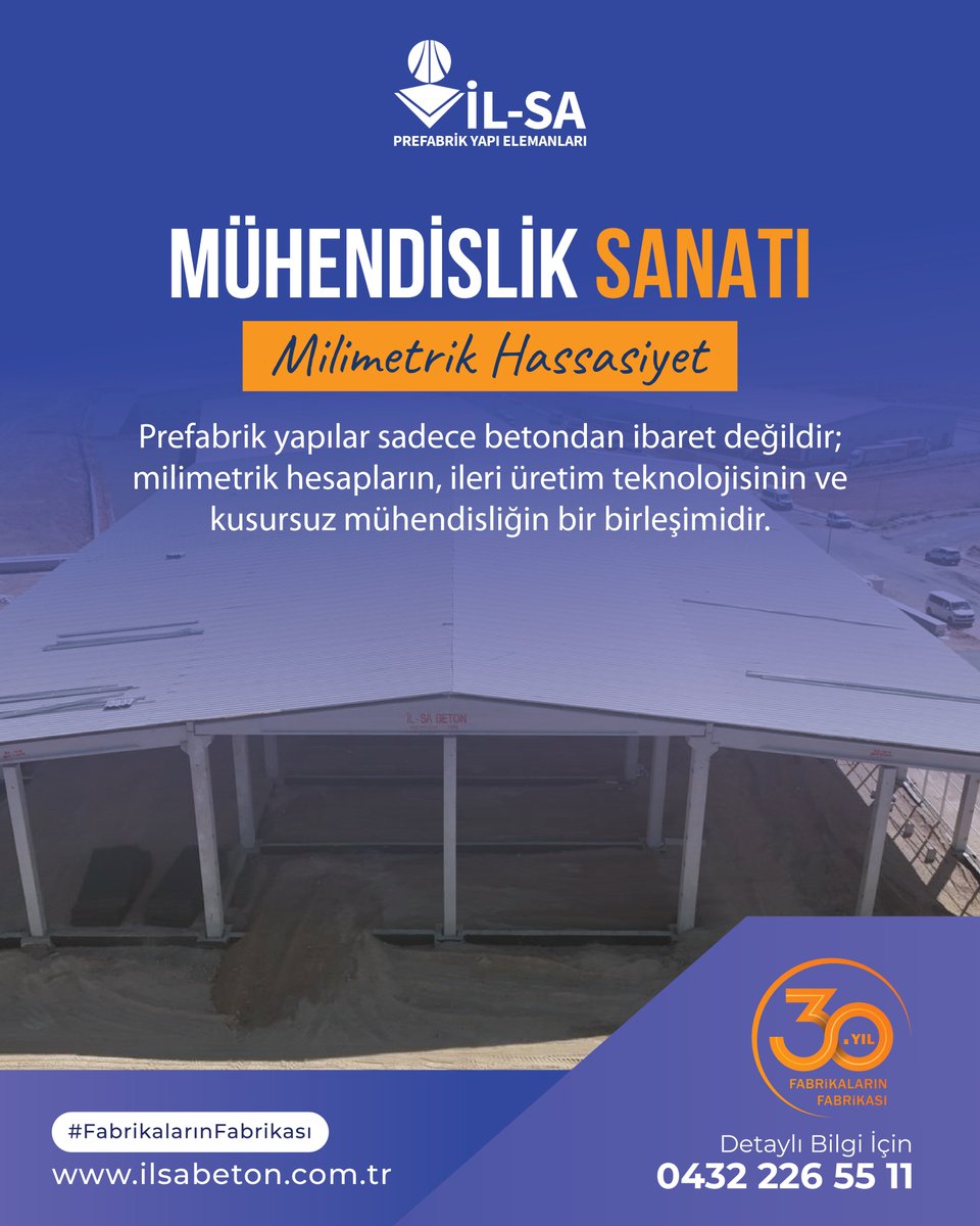 “Mühendislik Sanatı: Milimetrik Hassasiyet”
Prefabrik yapılar sadece beton ve çelikten ibaret değildir;
 milimetrik hesapların, ileri üretim teknolojisinin ve kusursuz mühendisliğin bir birleşimidir.
Atölyede başlayan yolculuk, sahada yüksek hassasiyetle birleşen parçalarla