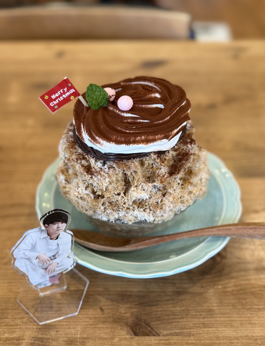 今年、多分ラストのかき氷🍧 今月はたまたま休みの日に当たって来れて