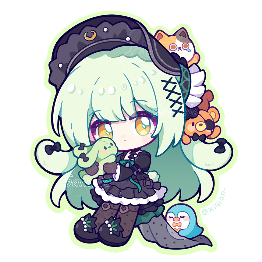 xiqian_'s tweet photo. 若叶睦🐰

#illustration #drawing #cuteart #kawaiiart #AveMujica #若叶睦 #若葉睦 #Arknights https://t.co/F8QdPULruQ
