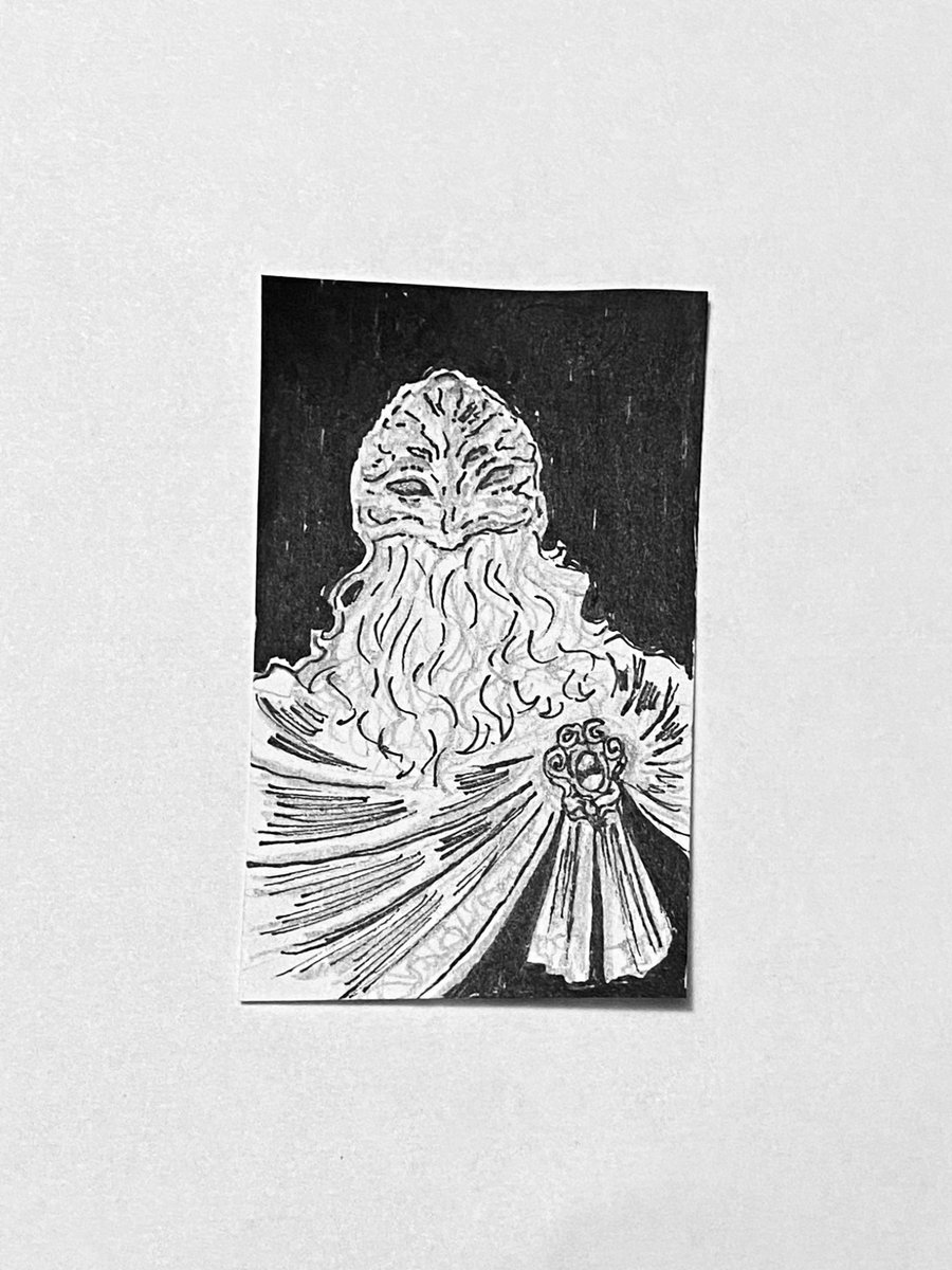 Tried a traditional drawing of Ansbach 

#ELDENRING