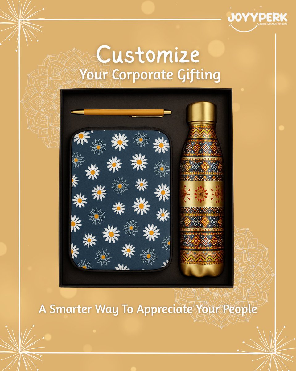 joyyperk's tweet photo. Elevate your corporate gifting game with customized sets that reflect your brand's unique style. Thoughtful, functional, and unforgettable—because your people deserve the best. Want to create something special? 
#joyyperk  #customgifts #personalizedgifts #businessgifts https://t.co/s6gy9FQGY0
