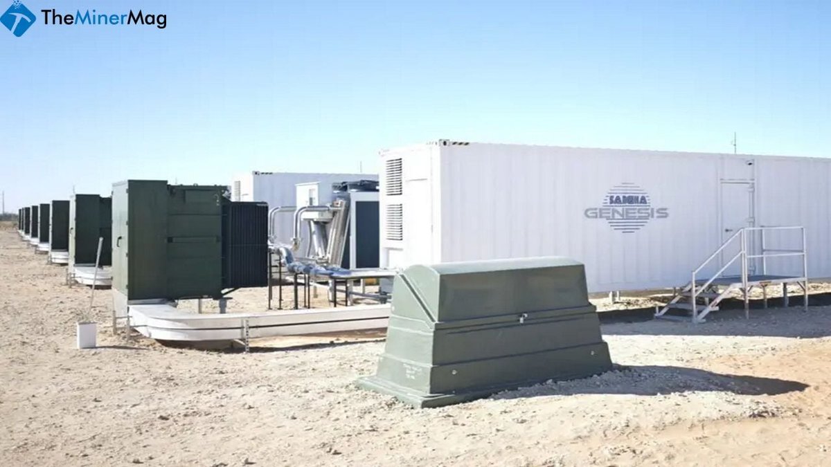 NEW: Sangha Renewables has activated a 20 MW Bitcoin mining facility in  West Texas. Located in Ector County near Odessa, the project operates  behind-the-meter at a 150 MW solar park.