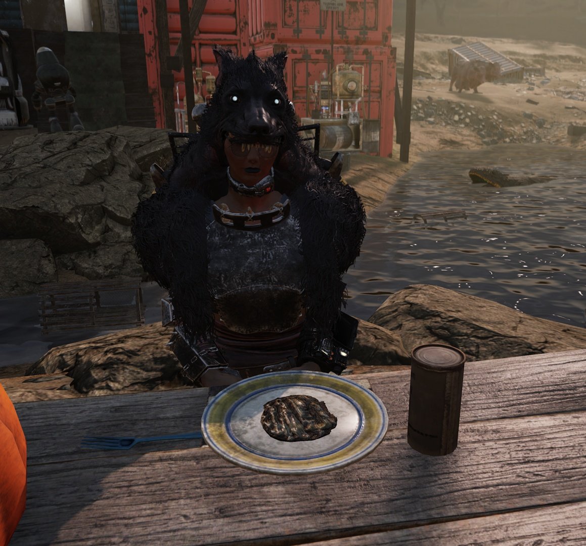 TurianWaifu's tweet image. //Me and the bois being dumb on Fo76