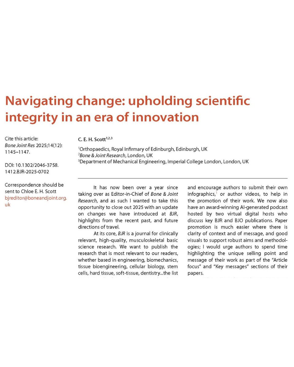 Bone & Joint Research tweet media