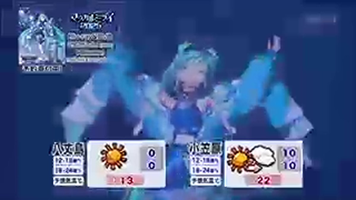 フラッシュ天気（初音ミク「マジカルミライ」ver．） #フラッシュ天気