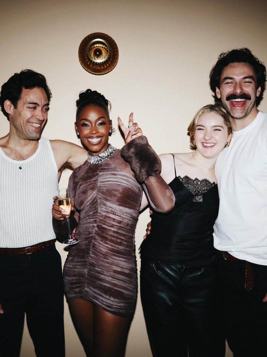 Alex Hassell, Aidan Turner and Catriona Chandler at Nafessa Williams’ birthday party recently!

(Via Instagram) 
#Rivals #Rivals2
