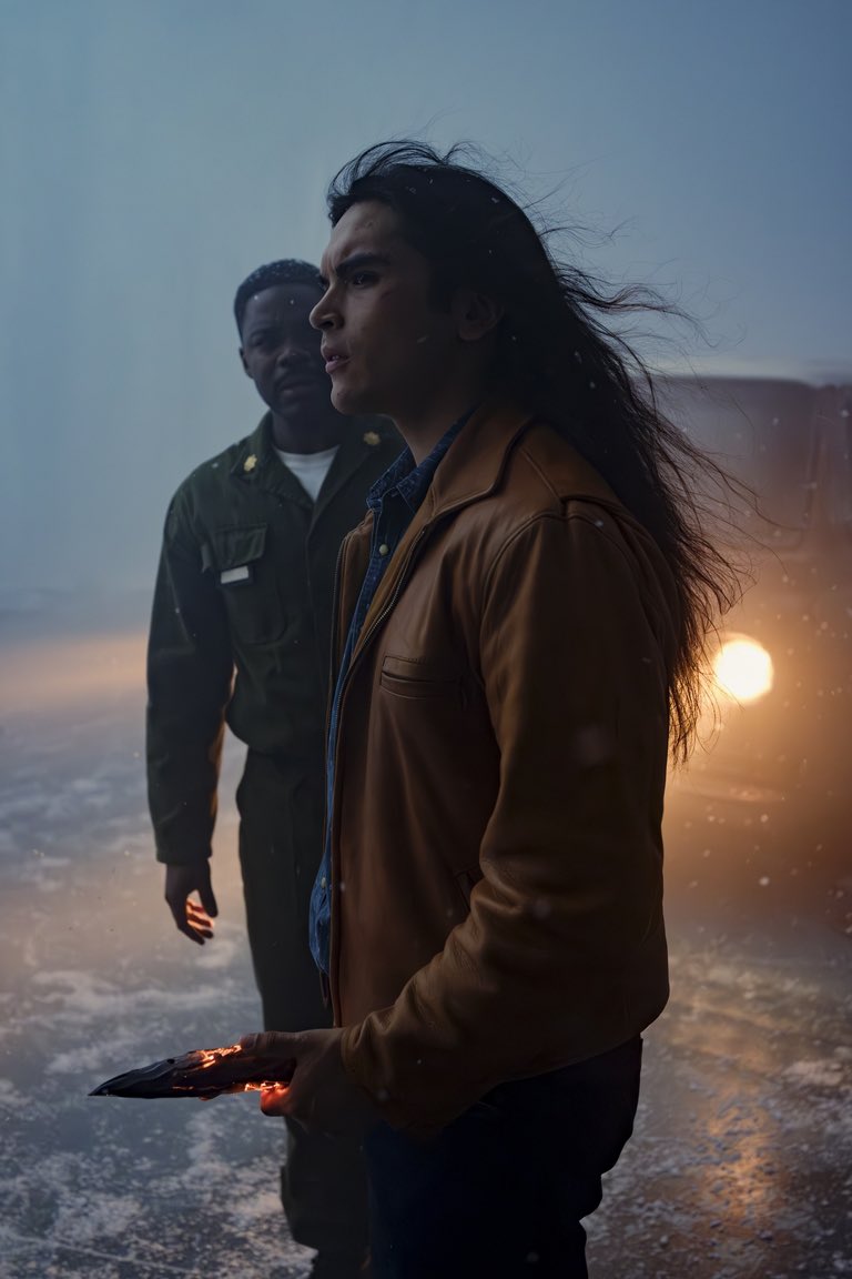 odjickupdates's tweet photo. Joshua Odjick as #Taniel in the season finale of #ITWelcomeToDerry https://t.co/4VolPcyfu5
