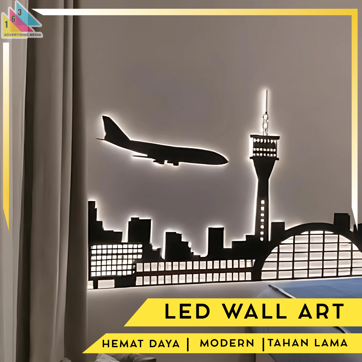 163_reklame's tweet photo. 💡 Dekorasi unik untuk pecinta city vibes!
LED Wall Art ini bikin dinding tampak hidup dengan siluet bentuk yang keren banget!☎️ Hubungi : +62.896.4631.0628 untuk pemesanan
#LEDArt #InteriorKekinian #LampuHias #EXOverse #NEKKOxGEMINIFOURTH #H2HseriesEP8 https://t.co/758shqilK1