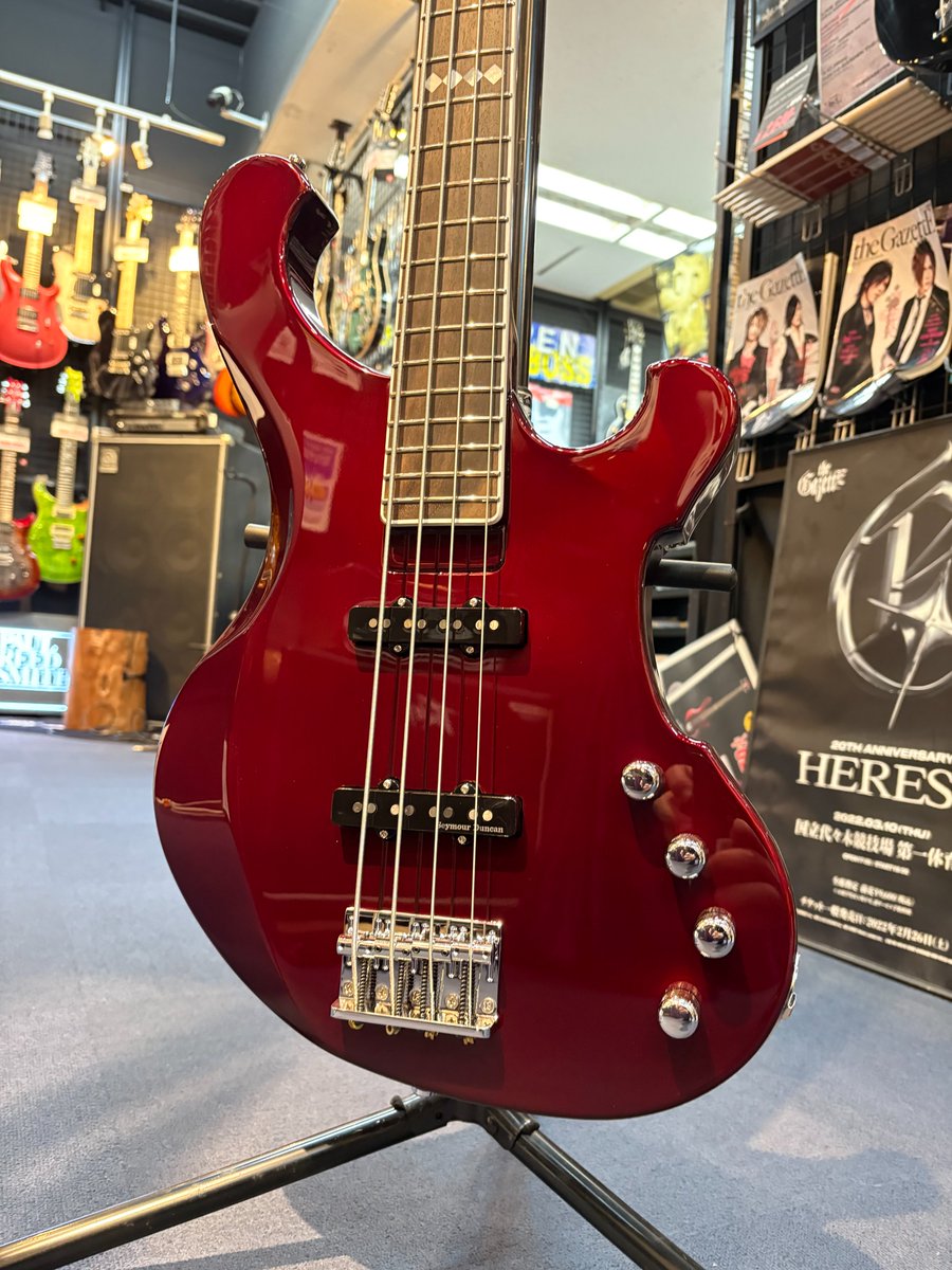 #theGazettE 大好きスタッフ柴田です‼️
＃REITA さんモデルEdwards
E-RF-01が久々の入荷😎
ボディーのアッシュ材を採用し
ハイポジションへのアクセスが
非常に良好になっています💪
通販は後ほど更新致します💡
#ガゼット #HERESY #ESP #espguitars