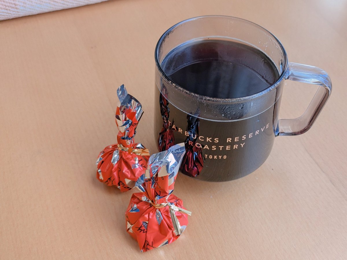 休憩☕ このチョコ好き