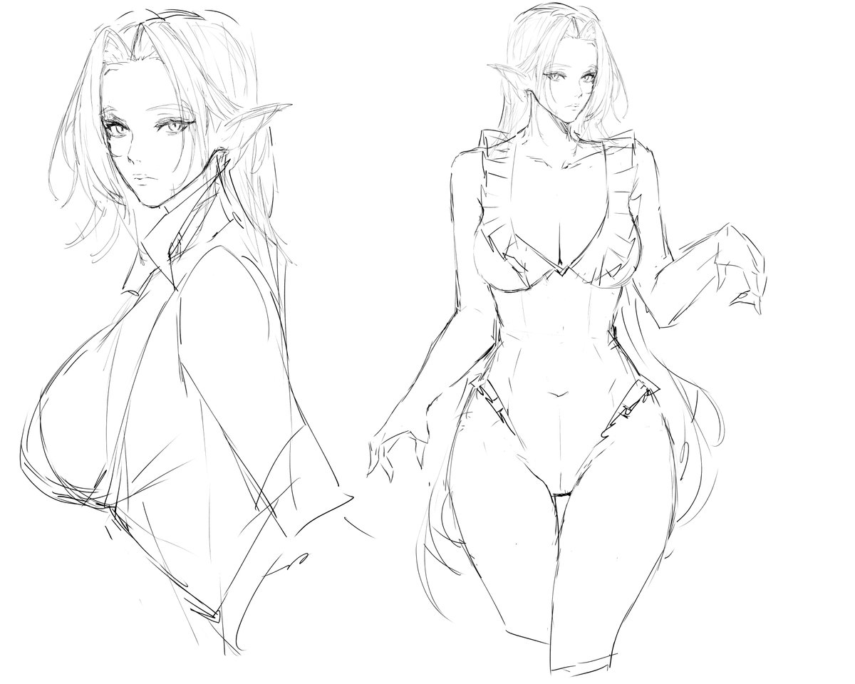 SSSasen's tweet photo. Elf Swimsuits
#AnimeArt #digitalart #illustration #アニメ #イラスト #미술 #삽화 #디지털아트 https://t.co/dCog9epayc
