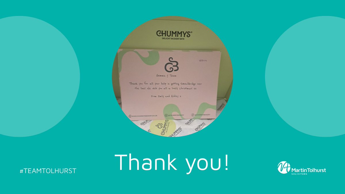 MartinTolhurst1's tweet image. ✨ A sweet gesture to brighten the week! ✨

A grateful client surprised Gemma Nie and our Gillingham Residential Conveyancing team with a box of delicious brownies. 🍫💙

A lovely reflection of Gemma’s dedication and fantastic client care!
#TeamTolhurst