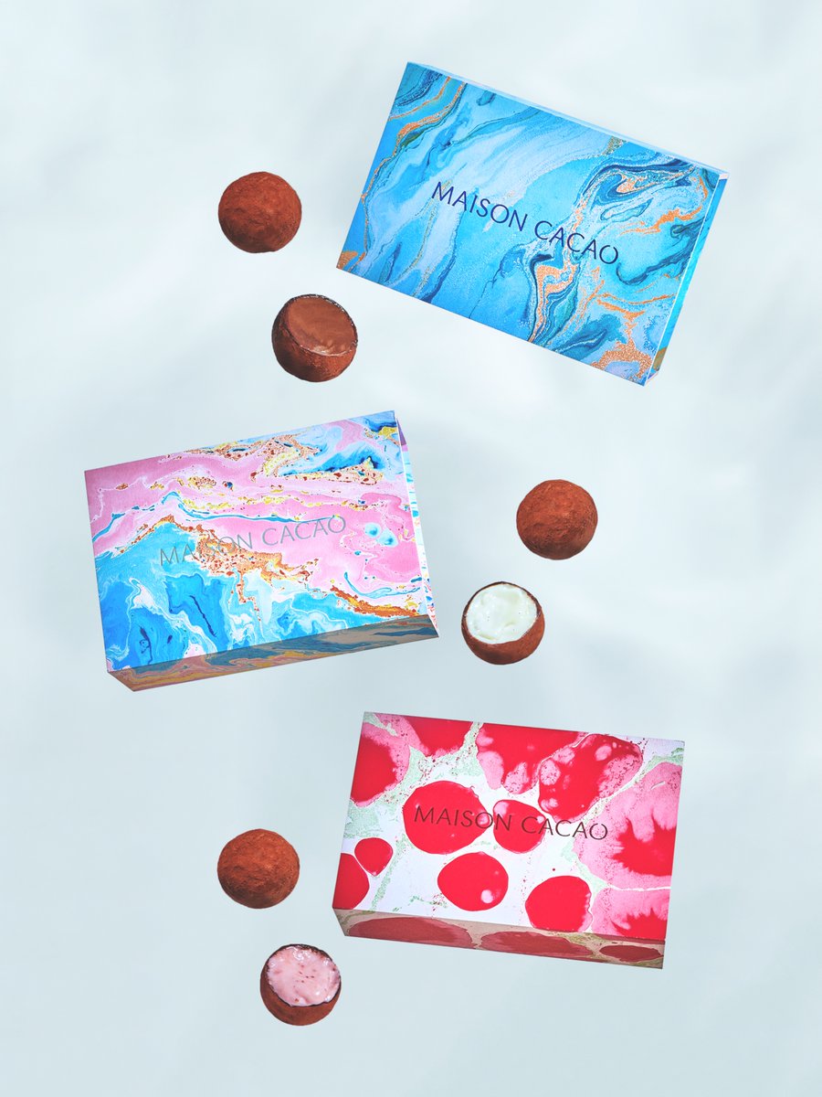 ショコラコキーユの新体験を✨ ＼ メゾンカカオではオーロラ