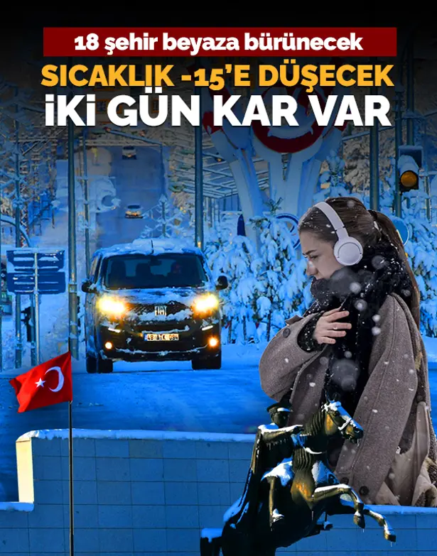 ntv's tweet photo. 18 KENTE KAR UYARISI
Sıcaklıklar -15 dereceye düşecek
 
https://t.co/hCtVHnCLQu
 
Foto: NTV https://t.co/dno0K7UuY5