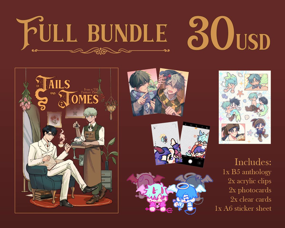Of Tales & Tomes: IvanTill Fantasy | POs Open! tweet media