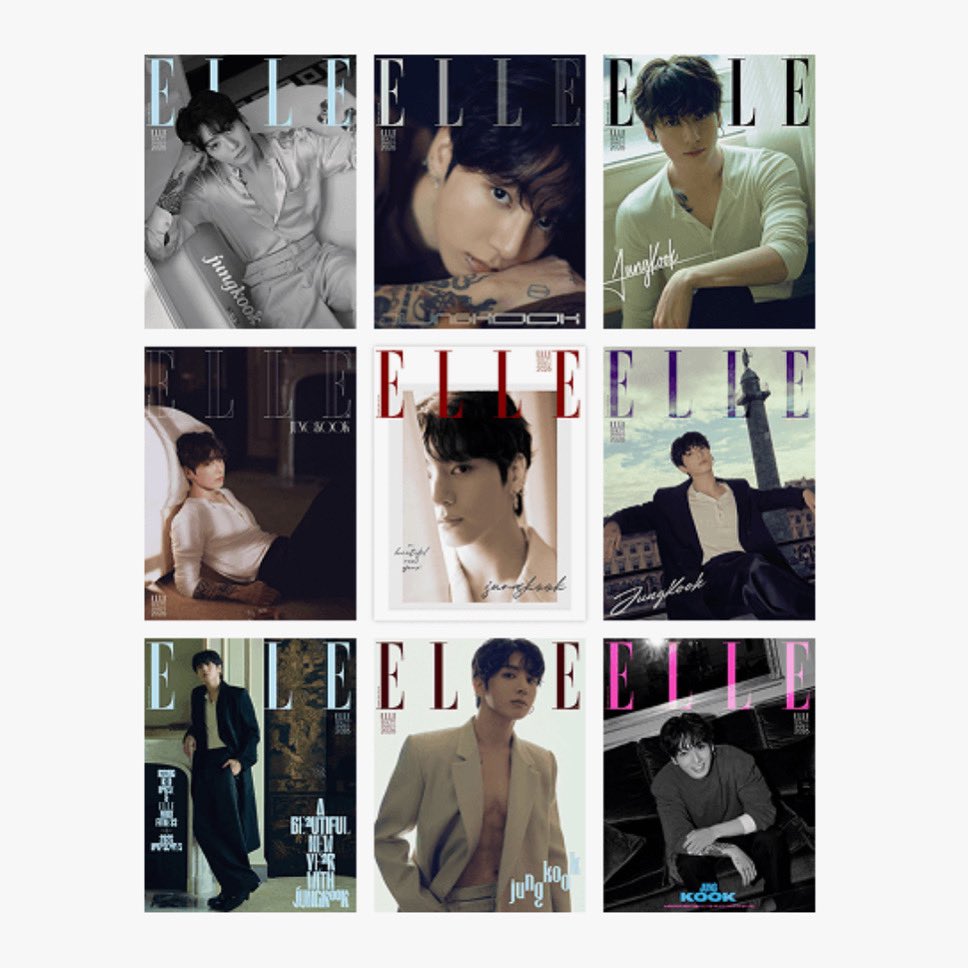 PH GO

PRE ORDER - KOREA 

ELLE x JUNGKOOK

1,125/ea
7,595 set

DOP: 30% DP, remaining bal 1 month to pay

For Installment basis, pls msg us. 

 DOO: until sold out
To order: Comment or Message us

EDA: NORMAL ETA (6-10 weeks after ship-out from KR add)