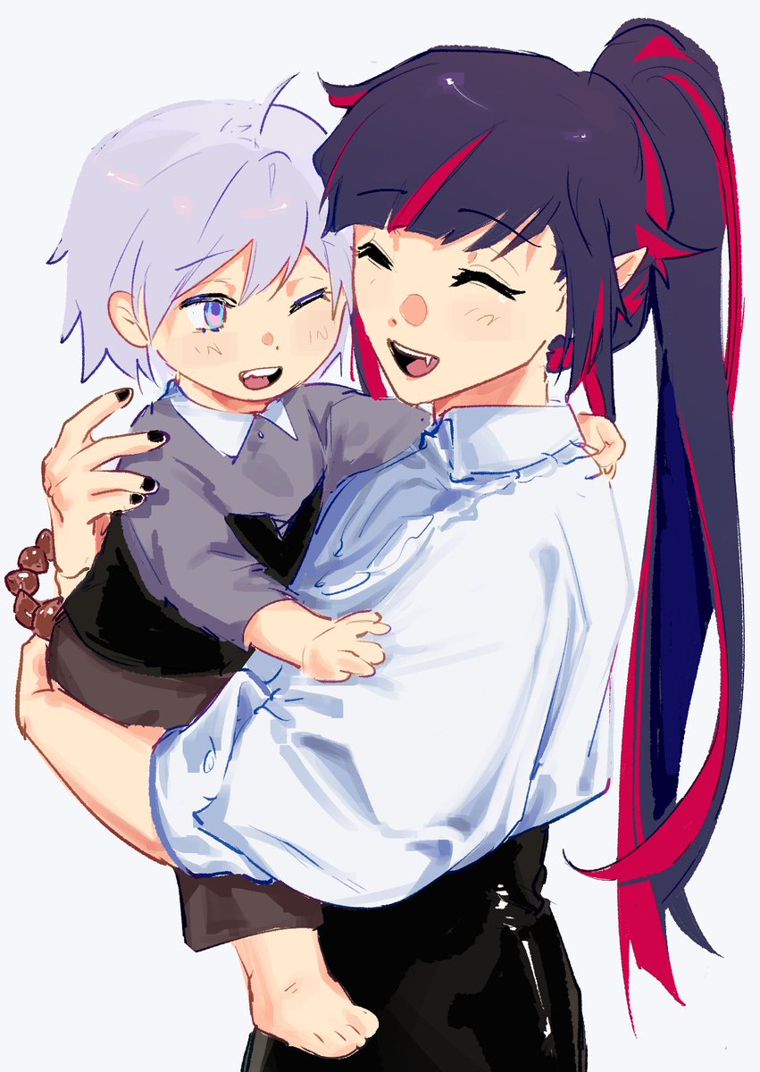 let's be smiley with papa!!!