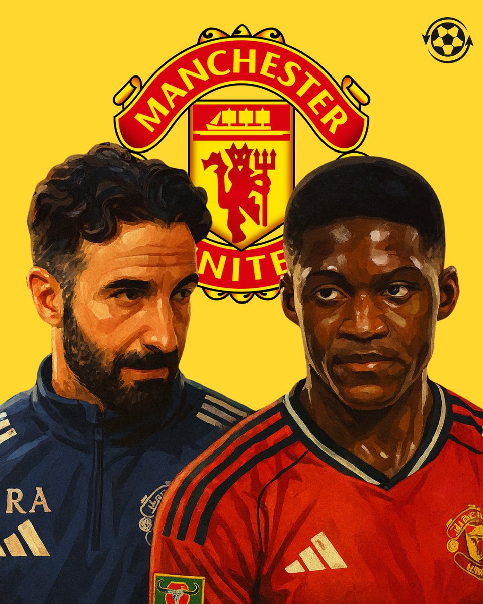DeadlineDayLive's tweet photo. 🚨 Manchester United manager Ruben Amorim will block 20-year-old England midfielder Kobbie Mainoo from leaving the club in January amid interest from Napoli.

Mainoo is likely to get more minutes soon as Bryan Mbeumo and Amad Diallo head off to AFCON.

It's thought that Bruno Fernandes could start games in a more advanced role, leaving space in the midfield for Mainoo to be named in the XI.

(Source: Metro)