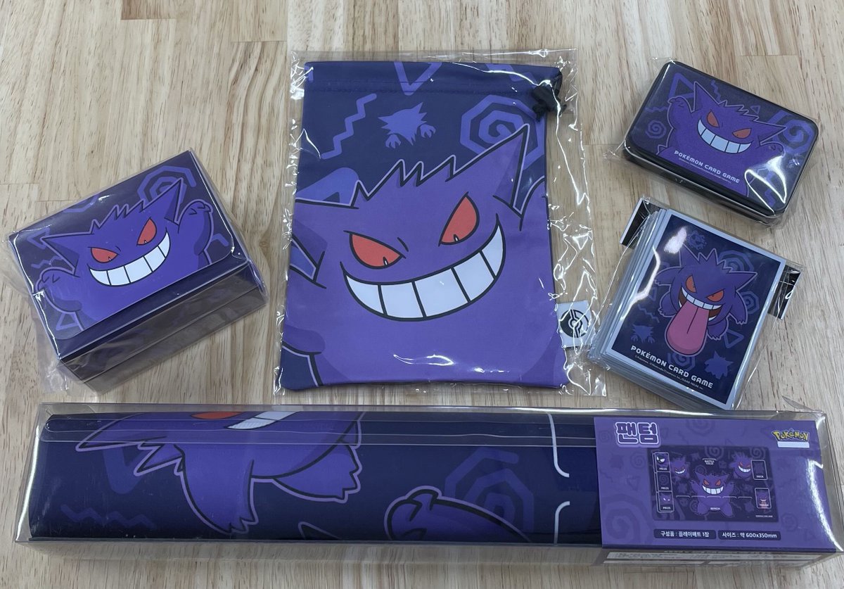 🇰🇷【韓国限定】ゲンガーサプライ再入荷しました‼️ 💟 #プレイマット