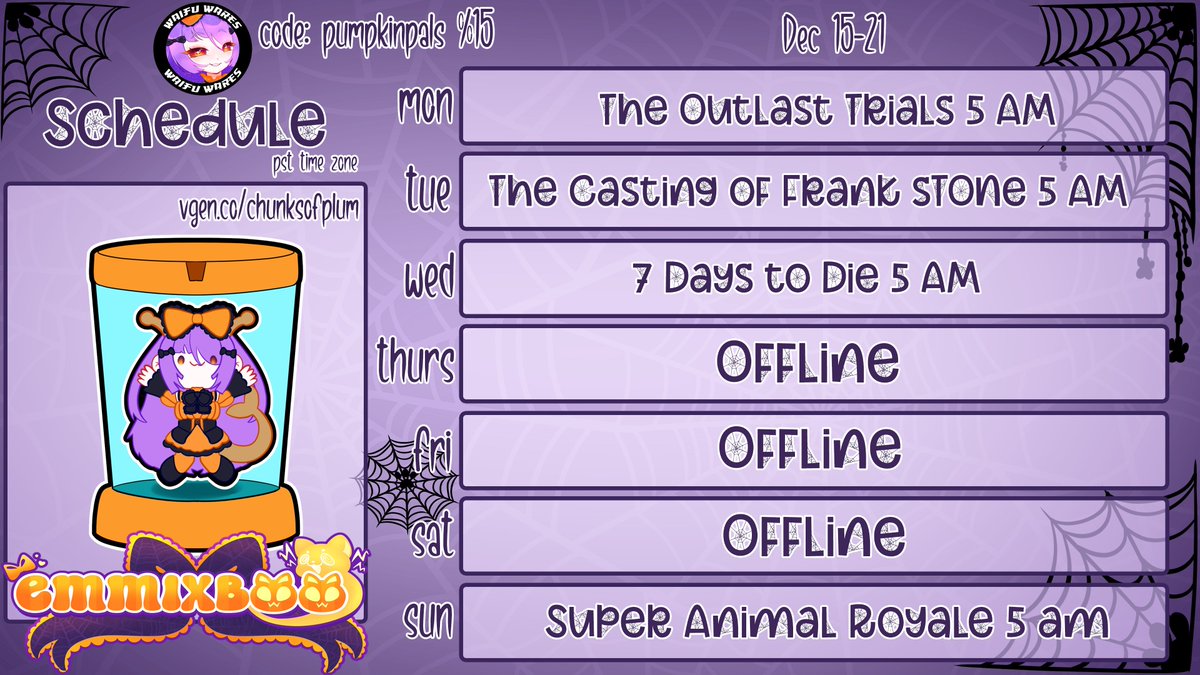 Emmi Boo 🎃👻 ♡Vtuber♡ C𝕠mms 𝕠pen tweet media