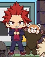 IsKiriInThis's tweet image. New official zoo collab art featuring Kirishima