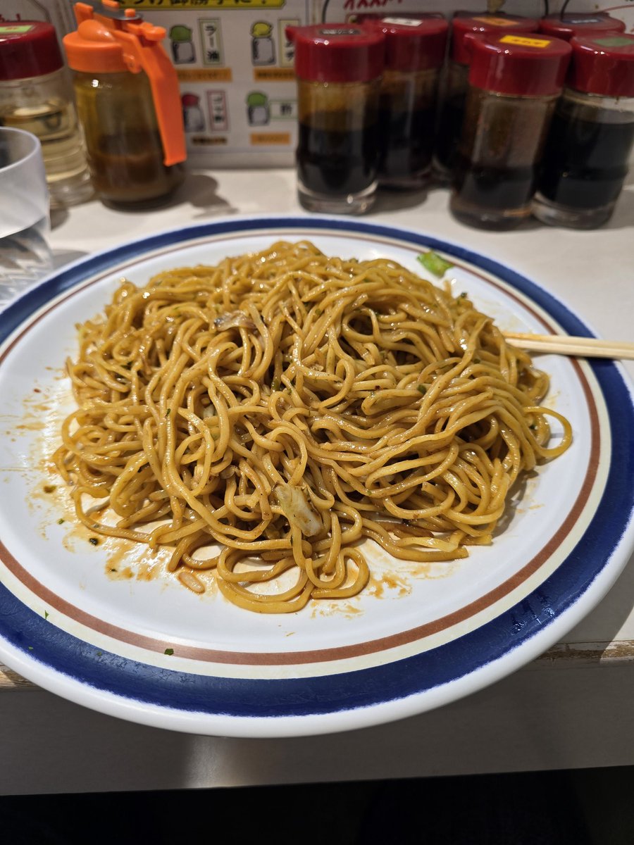 painkiller313's tweet photo. 今日のお昼ごはん
今日も今日とてスーパーです😅
今日も、美味しく頂きました( 〃▽〃)
#今日のお昼ごはん
#やきそば屋
#駅前本店
#焼きそば
#スーパージャンボ
#北海道
#札幌市
#札幌グルメ
#札幌ランチ
#中央区
#アスティ45
#B1F https://t.co/9V4LpLqgEs