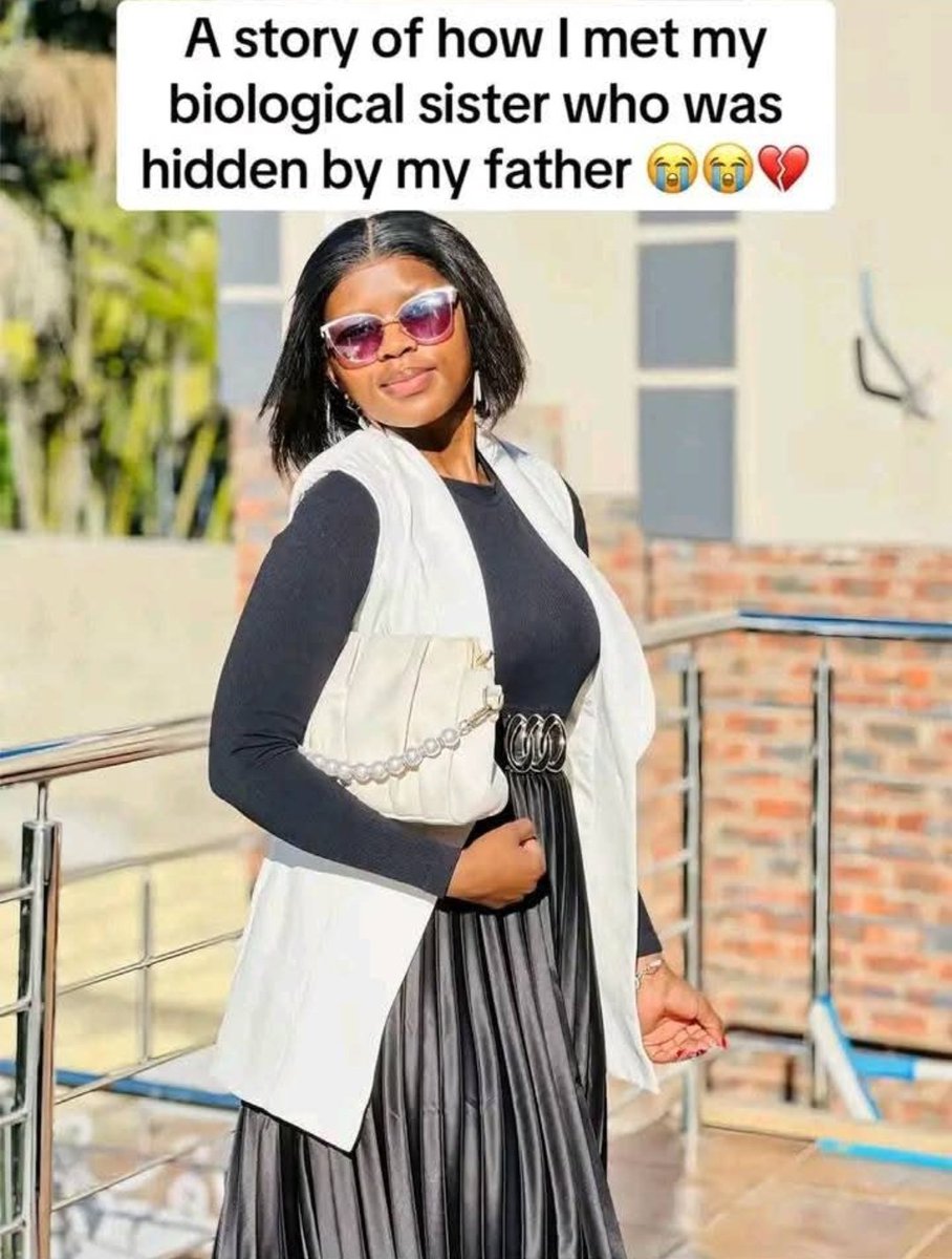 She discovered she has a twin sister she never knew about.

A Thread👇