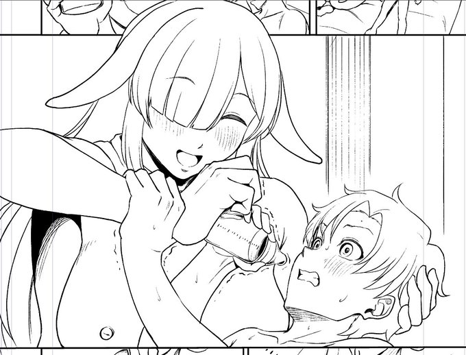 wip 今回の本で描きたかった場面の一つ