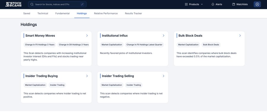 msk1617's tweet photo. New Scans Added to StockScans 🚀

To help you track promoter activity more efficiently, we have added two new scans in StockScans:

1. Insider Trading – Buying
Lists companies where promoters have reported share purchases.
2. Insider Trading – Selling
Lists companies where https://t.co/rvd1q1hOcO
