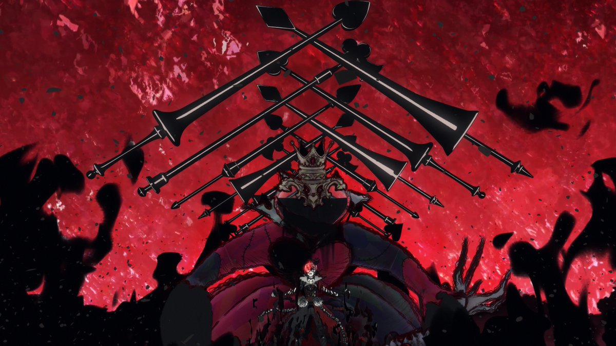 #ツイステアニメ あらすじ＆先行カット✧⁺

✦ 第𝟖話『終曲ハーツラビュル！』✦
━━━━━━━━━━━━━━━━

感情が限界を超えたリドルは
魔力と共に暴走を始め、
“オーバーブロット”状態に…

いよいよ最終話❣️
12/17（水）17時より
#ディズニープラス で独占配信開始🌹