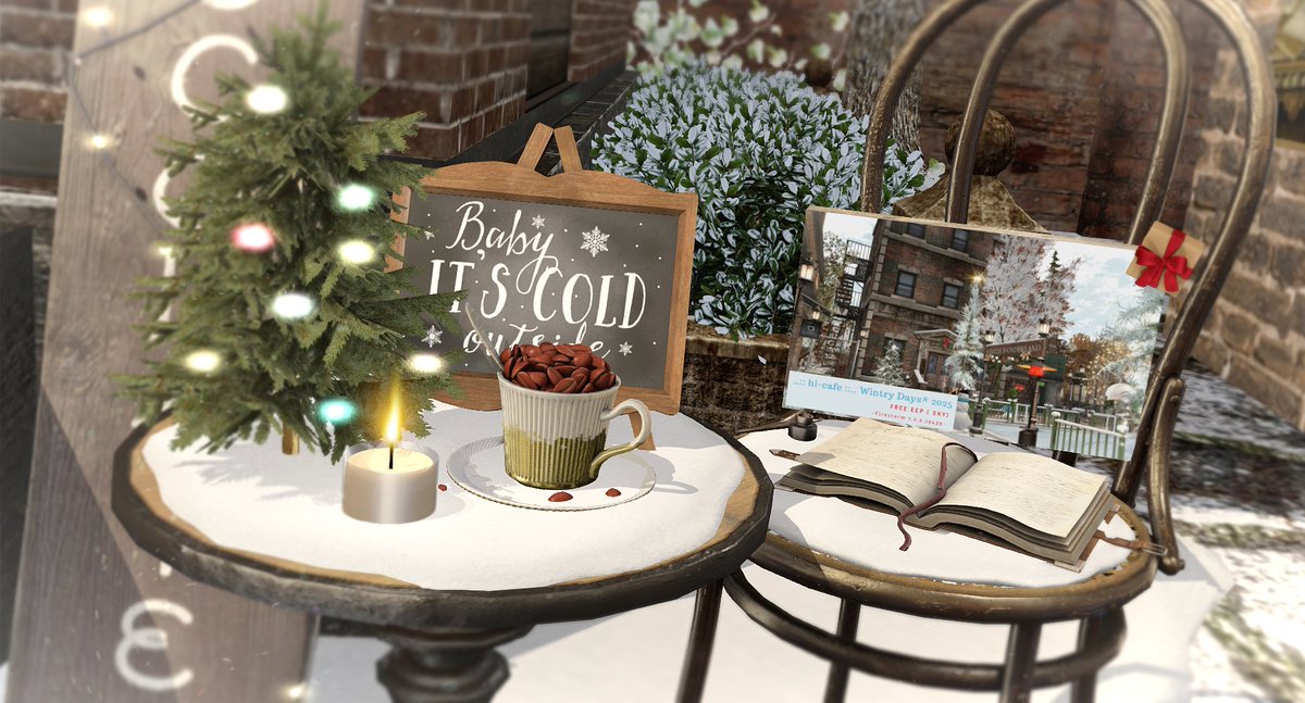 冬の模様替えに合わせてhi-cafeの冬空も作り直しました
去年の冬空を諸々調整しなおしたEEPです。
FREEなのでお好みでしたらお持ち帰りください☺︎ 

..:: hi-cafe ::.. maps.secondlife.com/secondlife/Spr…