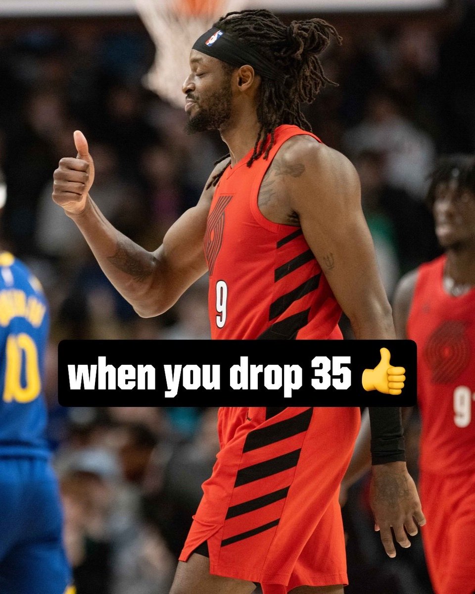 MOOD.
▫️35 PTS
▫️3 REB
▫️2 AST
▫️7-13 3PT