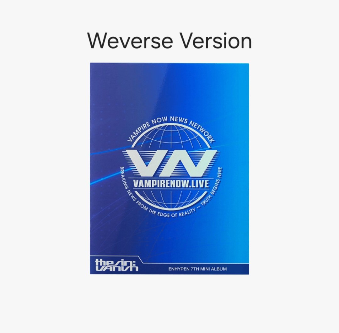 WTS LFB
Enhypen The Sin : Vanish Weverse Version NO POB
-Sealed
-₱250 each

ETA: NORMAL ETA
Dop: January 15,2026
Mop: Gcash
Mod: J&amp;t, SCO

Order form: forms.gle/oFiey4bR8pcHbf…