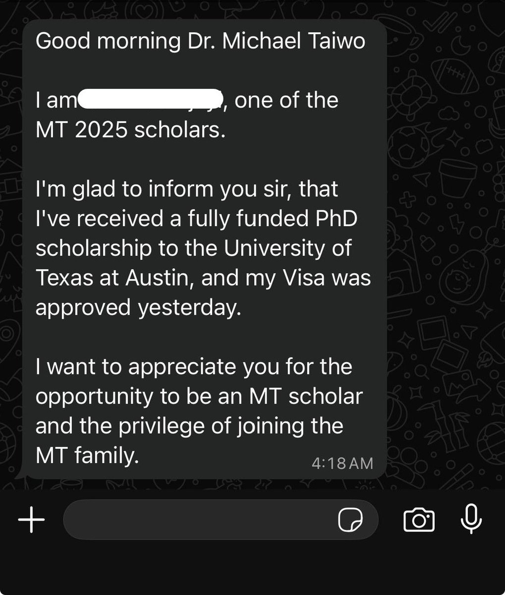 Michael Taiwo tweet media