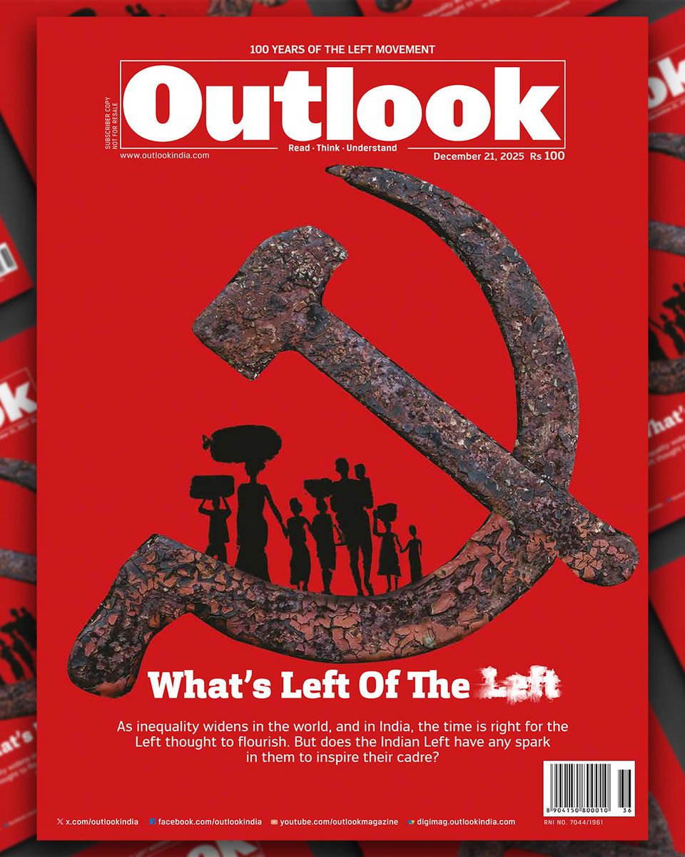 Outlookindia's tweet photo. Amir Ali writes. He teaches at the Centre for Political Studies, JNU, New Delhi.
Second cover: Vikas Thakur
Cover: Saahil
#Muslims #Left #LeftParty #CPIM #Muslims #LeftPolitics
Read the full story here: https://t.co/DayZu1jtFt https://t.co/QPgXeGxbGN