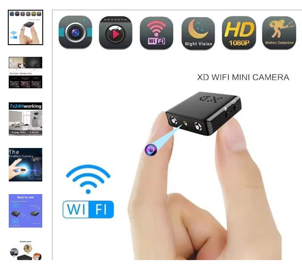 shopping_soma's tweet image. 🔥 Smart Security Under $10!
 1080P HD Mini WiFi Camera
Live View • Two-Way Audio • App Control • Indoor Anti-Theft

Small size. Big protection. 
Buy - s.click.aliexpress.com/e/_c4NOte3X

#USATechDeals 
#HomeSecurityUSA 
#MiniCamera #AliexpressFindse 
#JungkookxElleKorea