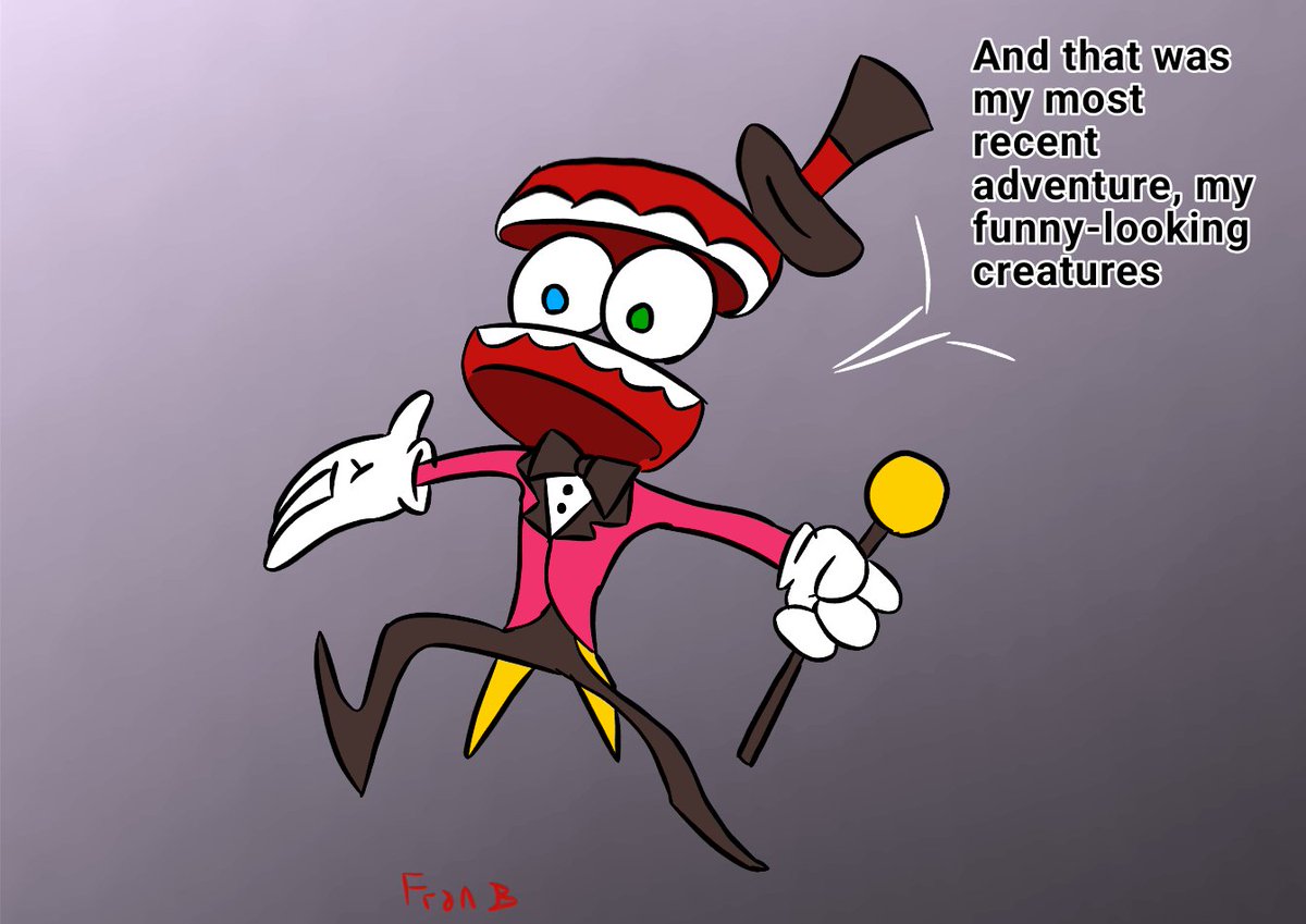 FranJaker's tweet photo. Mini comic I made (after watching episode 7)
(I got lazy to draw backgrounds)

#DigitalCircus #DigitalCircusfanart #TADCEp7 #digitalart https://t.co/WYuUrurA4p