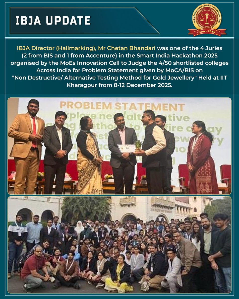 IBJA UPDATE..

For more details contact: Saurabh +91 9004120120 / 022-23426971 / 022-23427459

Follow us on Twitter : bit.ly/3vxezDv

Follow us on Instagram : bit.ly/3NPayAM

Follow us on Facebook : bit.ly/48LHVwz

Follow us on Linkedin :