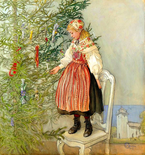 Carl Larsson, 1917